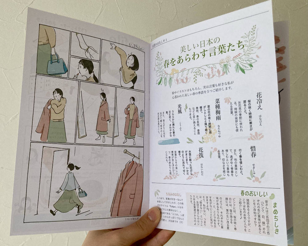 zine Fukari3ページ目見開き写真