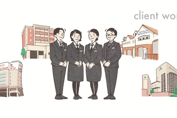 カットイラスト）チラシ／泉北1号線にこんなにあるやさしい家族葬