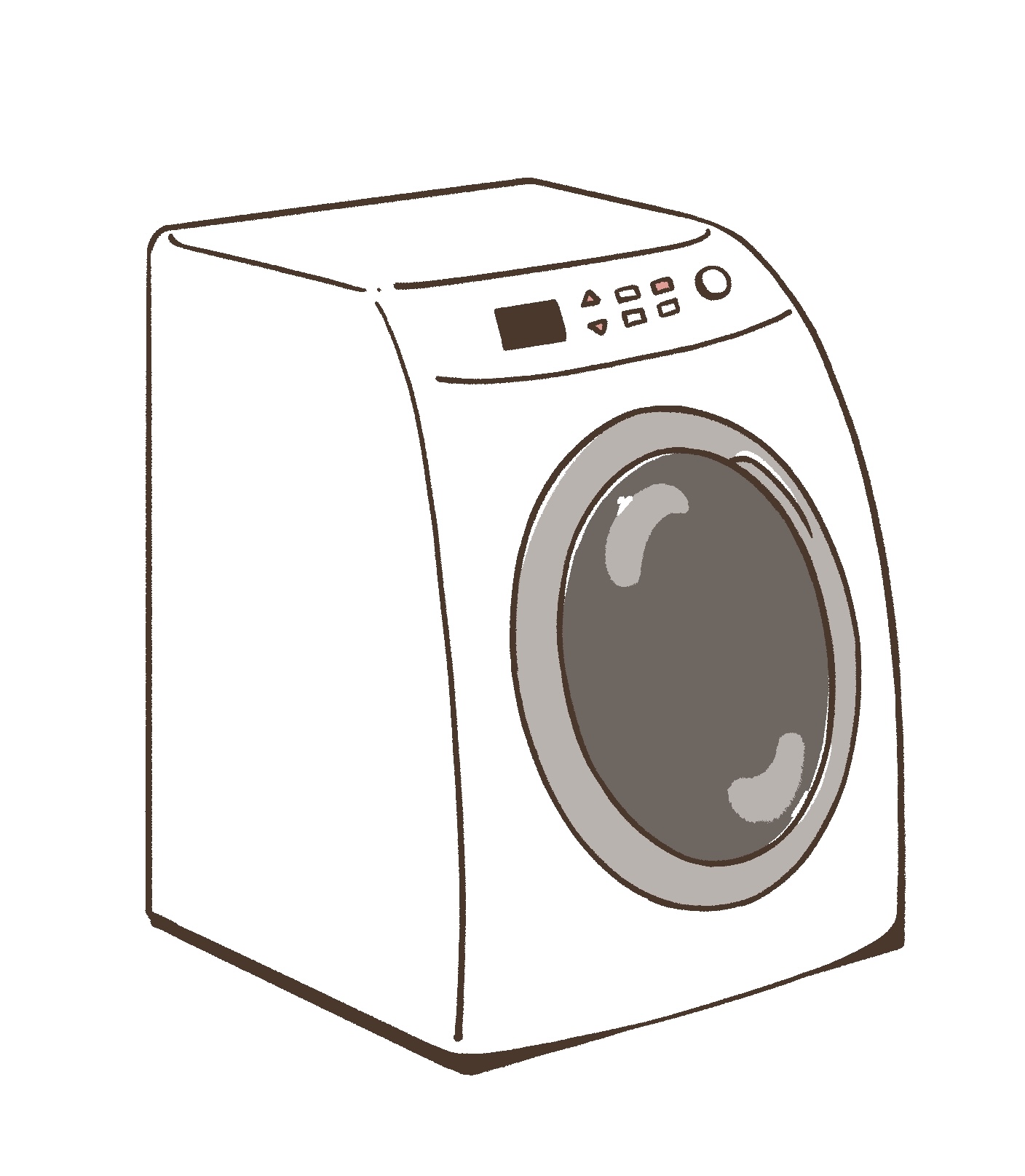 洗濯機のイラスト