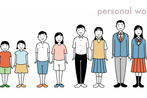 子供のシンプルイラスト