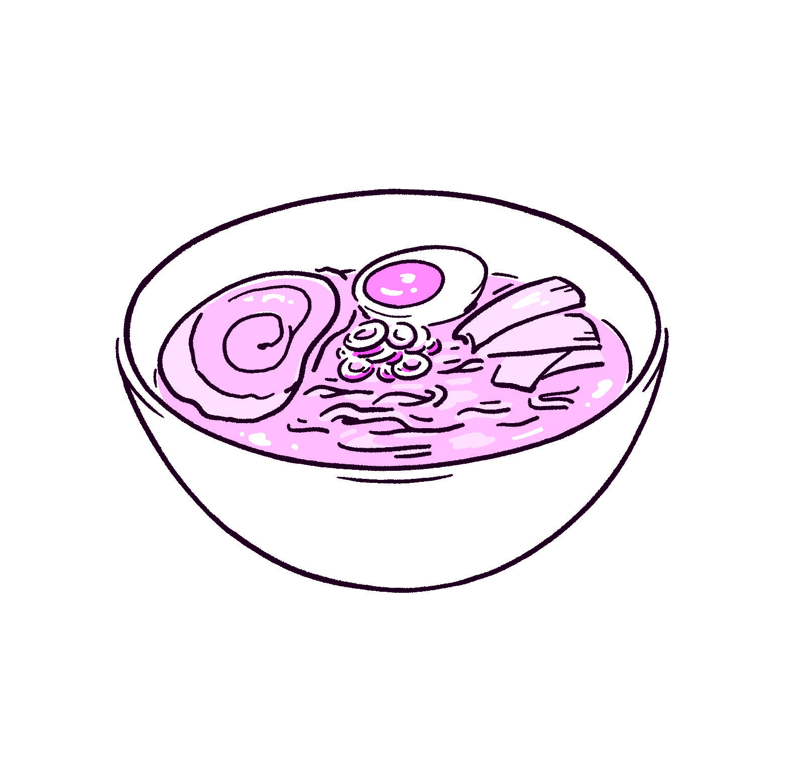 ラーメンのイラスト
